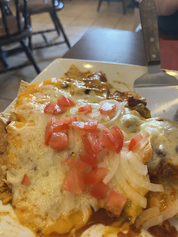 Nachos Half Eaten